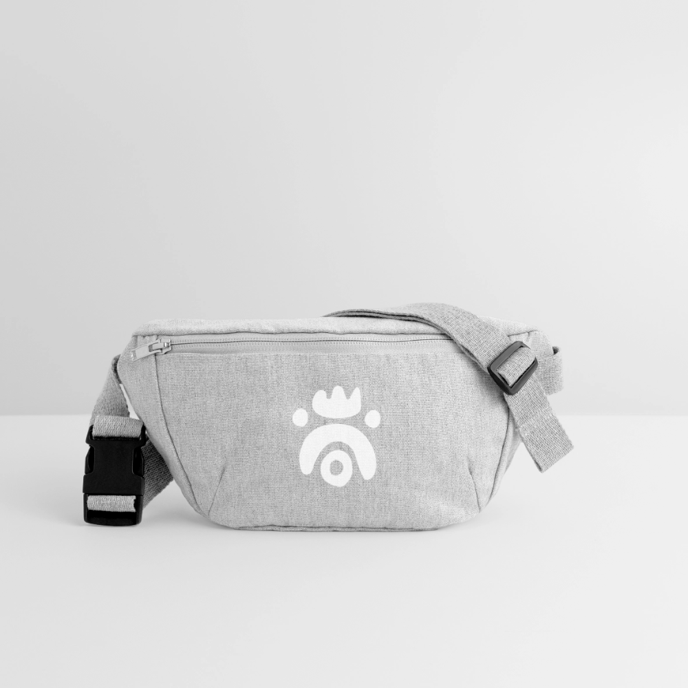 Sac banane recyclé Stanley/Stella - gris chiné