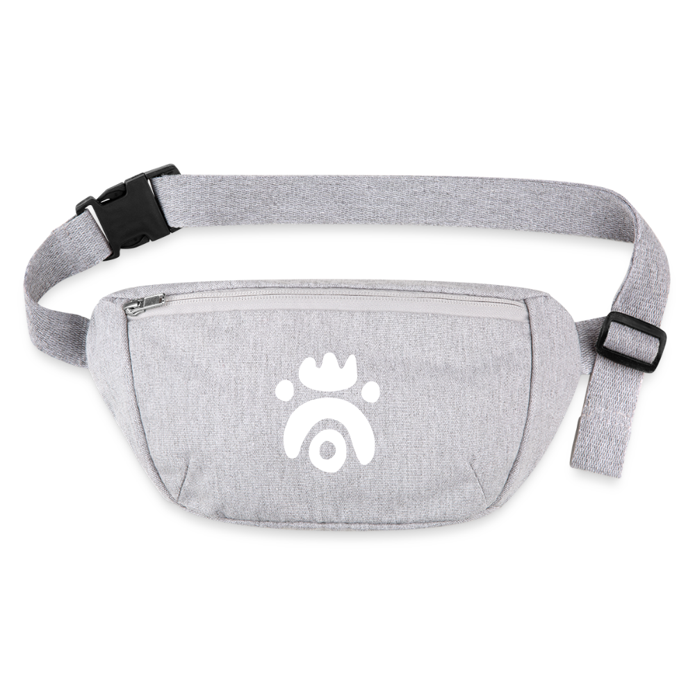 Sac banane recyclé Stanley/Stella - gris chiné