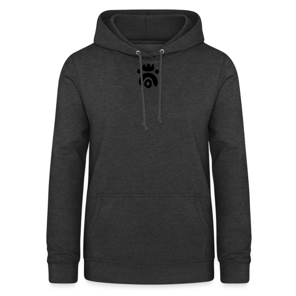 Women's Hoodie - charbon