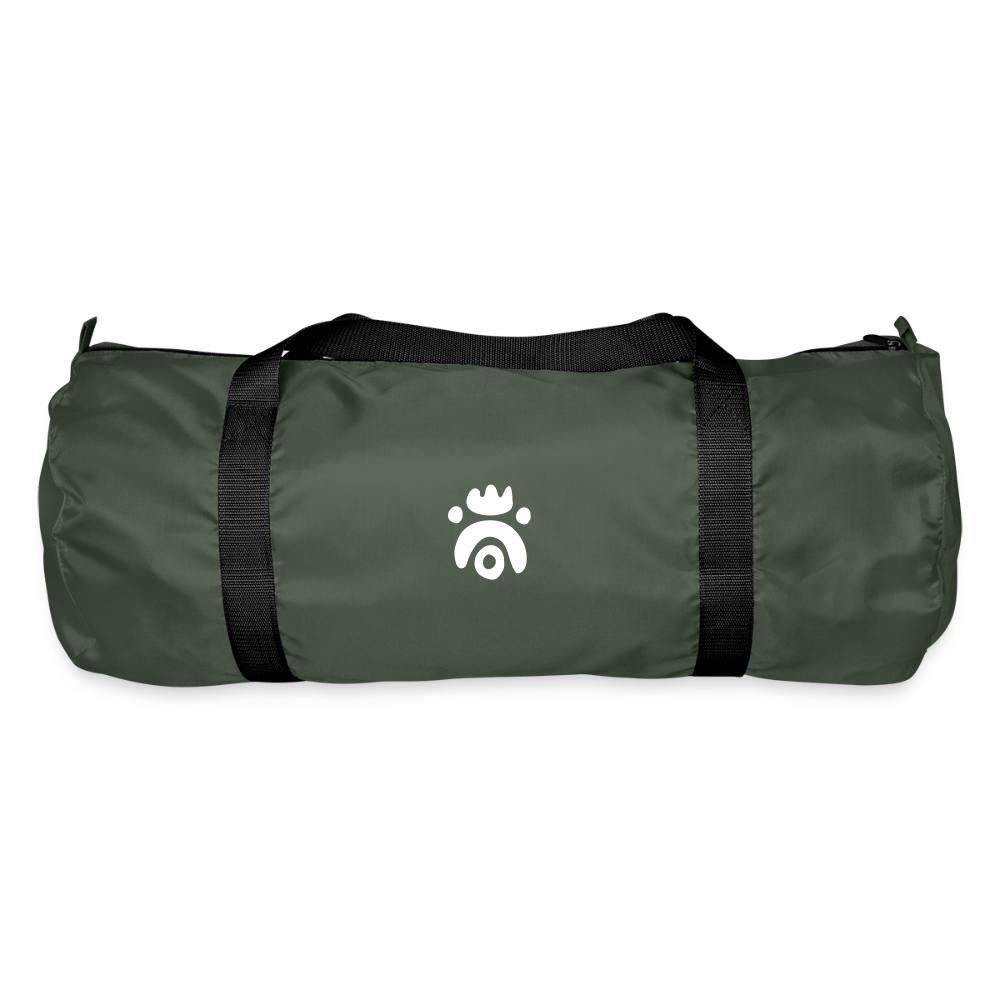 Sac de sport - gris-vert