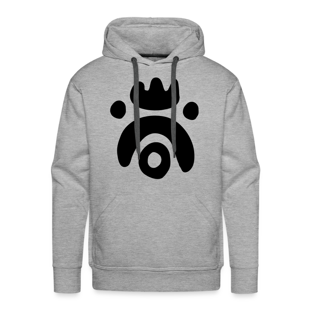 Men’s Premium Hoodie - gris chiné