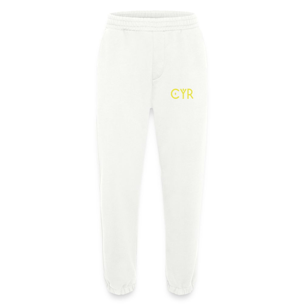 Pantalon de jogging bio épais fabriqué en UE - OFF WHITE