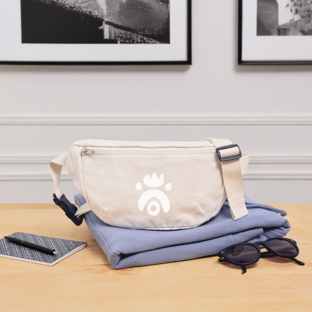 Sac banane recyclé Stanley/Stella - blanc naturel