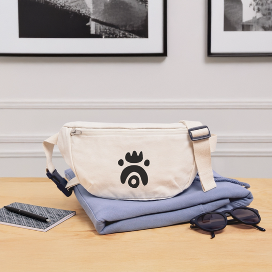 Sac banane recyclé Stanley/Stella - blanc naturel