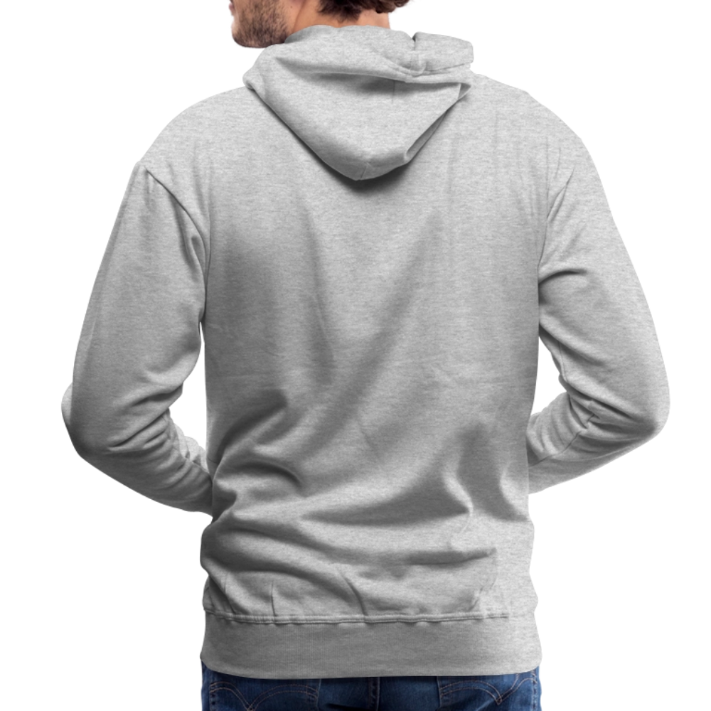 Men’s Premium Hoodie - gris chiné