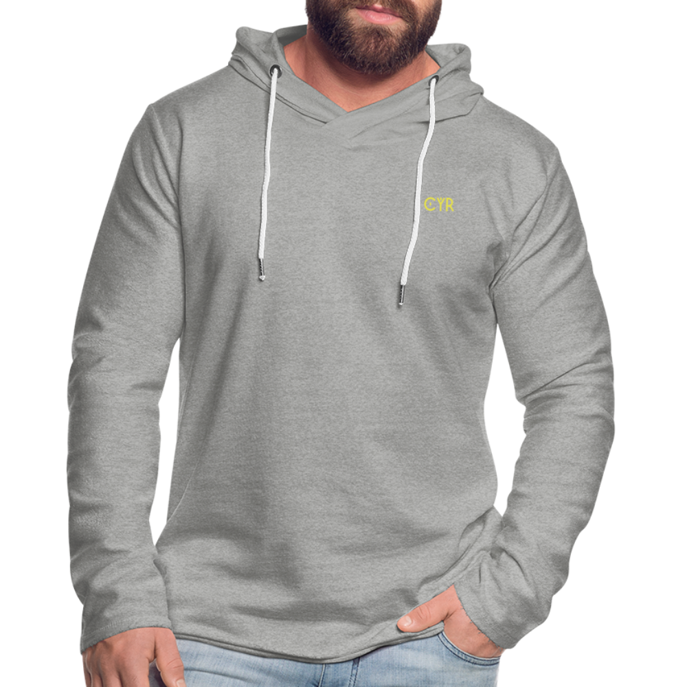 Light Unisex Sweatshirt Hoodie - gris chiné