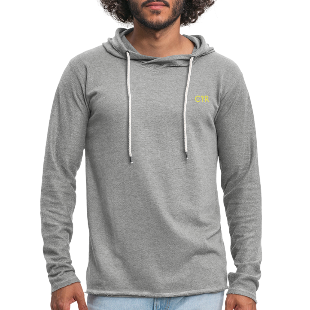 Light Unisex Sweatshirt Hoodie - gris chiné