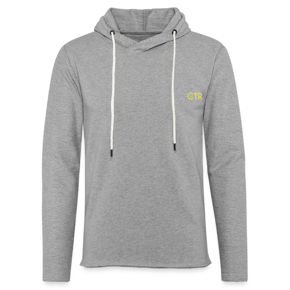 Light Unisex Sweatshirt Hoodie - gris chiné