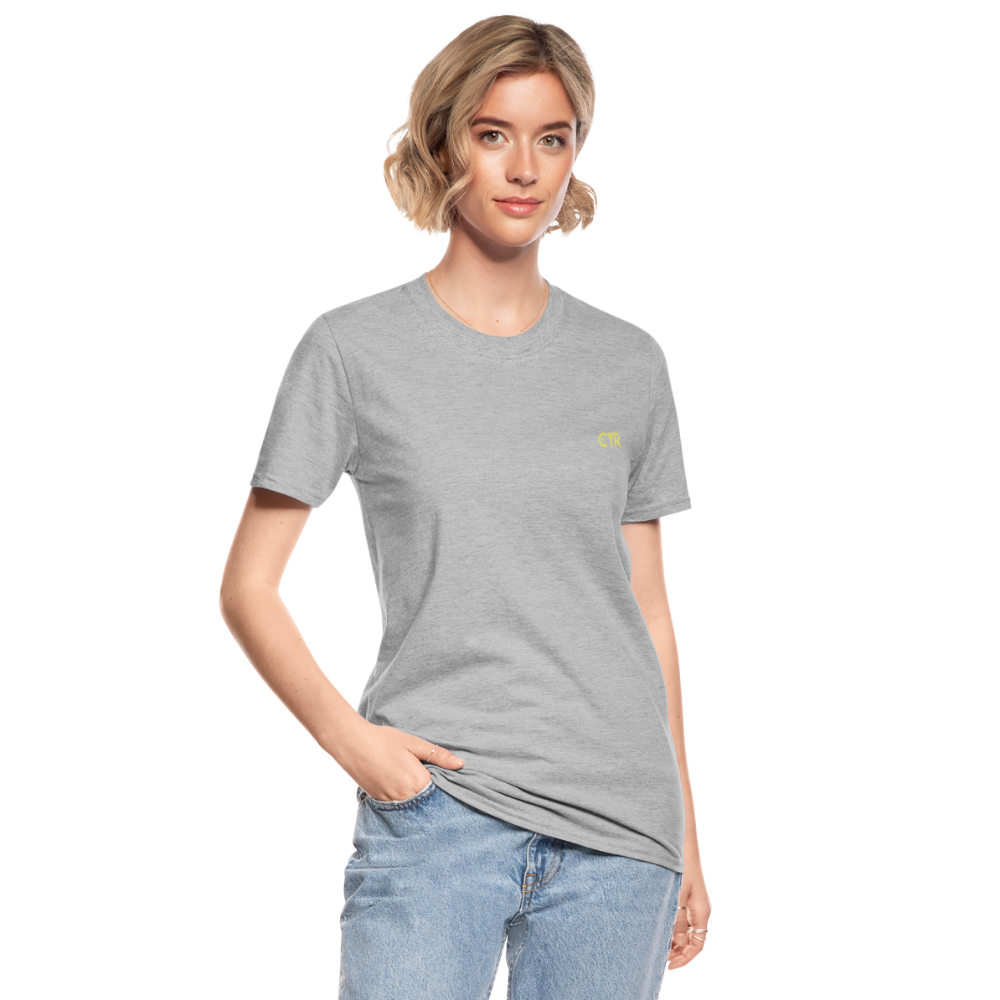 Unisex Polycotton T-Shirt - gris chiné