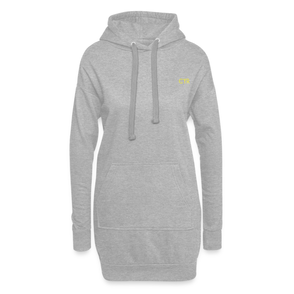 Hoodie Dress - gris chiné