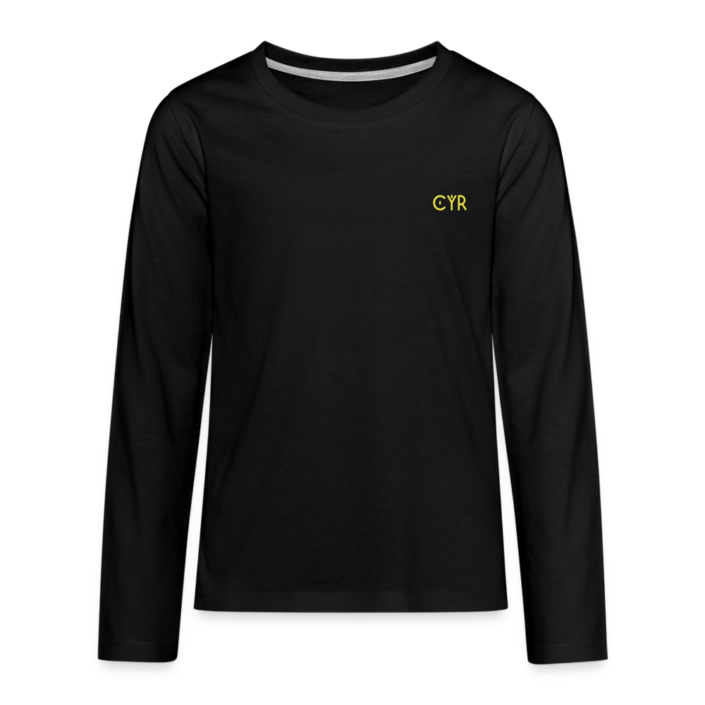 Teenagers' Premium Longsleeve Shirt - noir