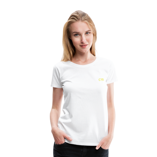 Women’s Premium T-Shirt - blanc