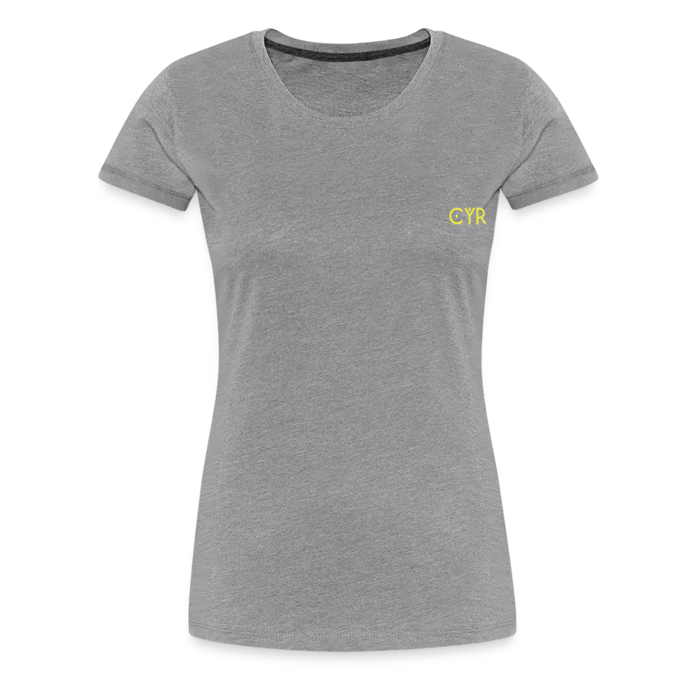 Women’s Premium T-Shirt - gris chiné