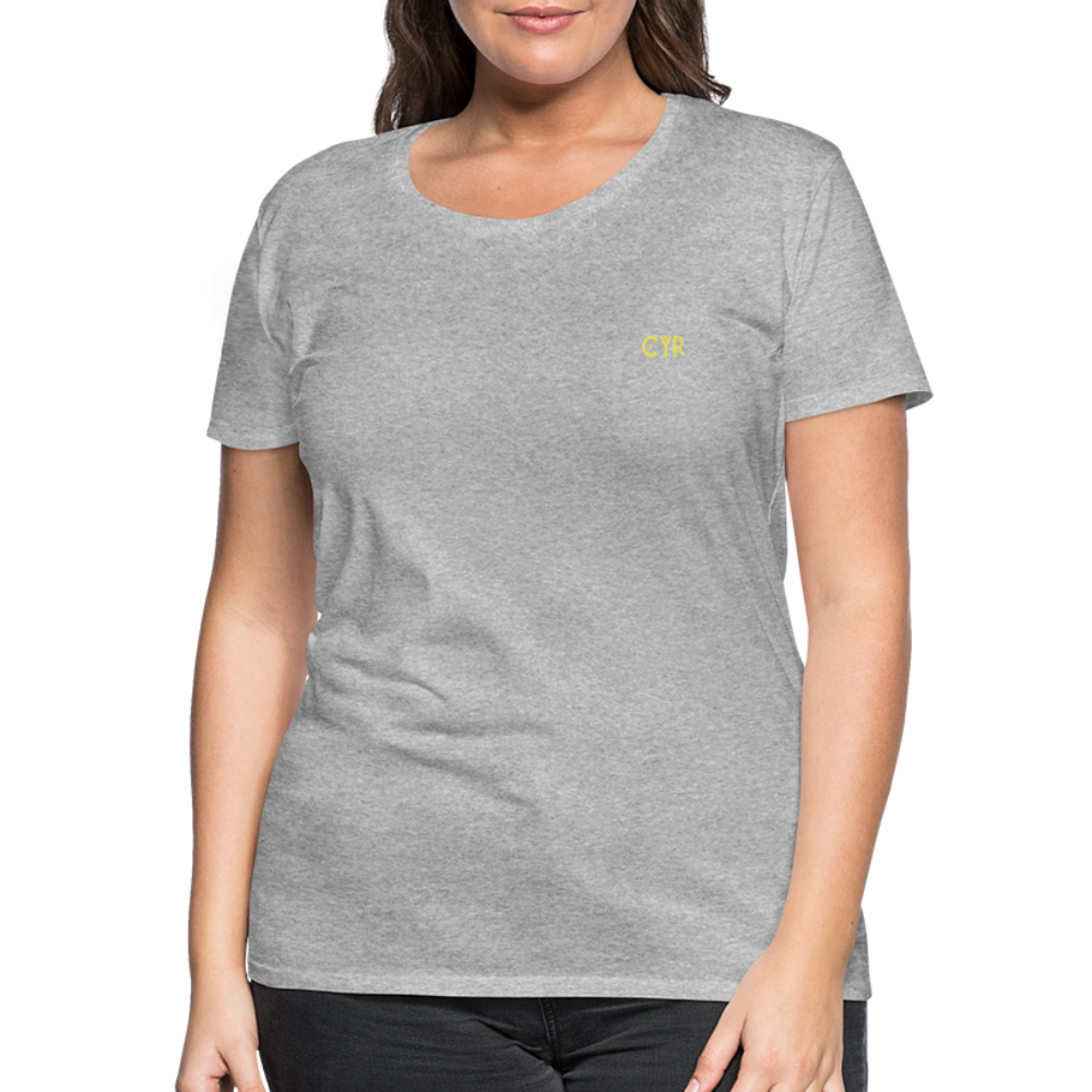 Women’s Premium T-Shirt - gris chiné