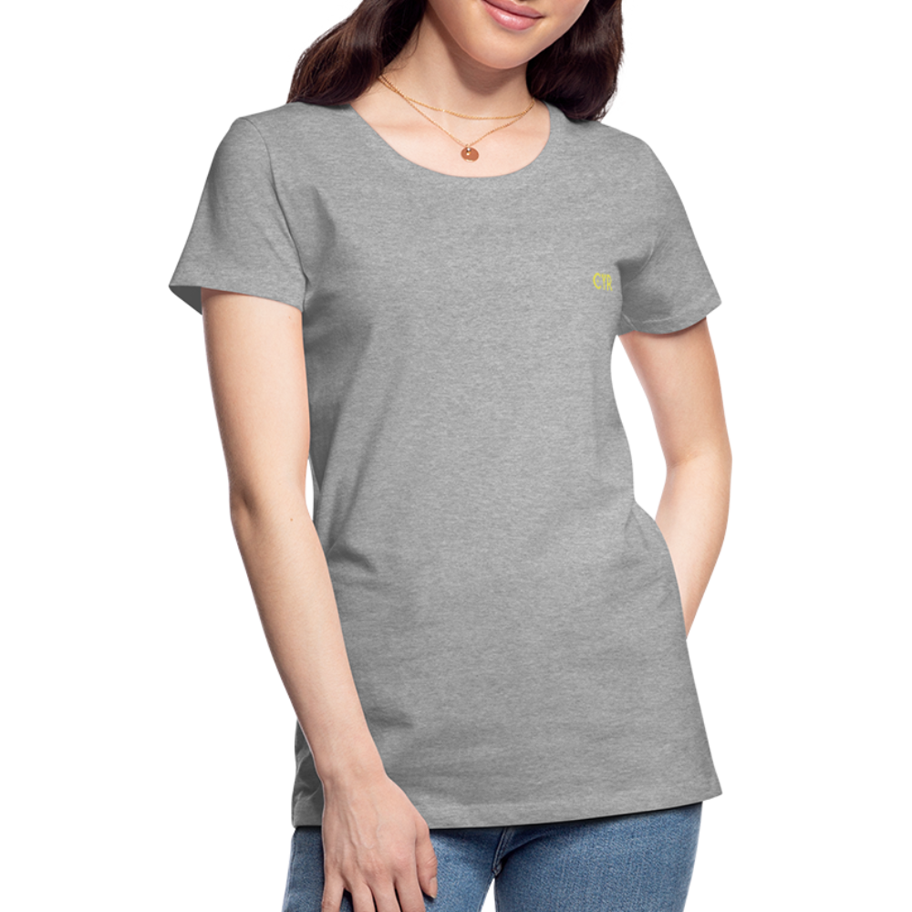 Women’s Premium T-Shirt - gris chiné