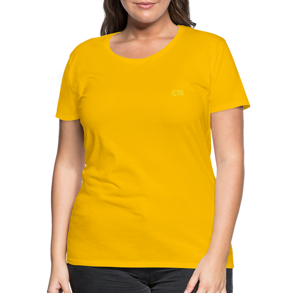 Women’s Premium T-Shirt - jaune soleil