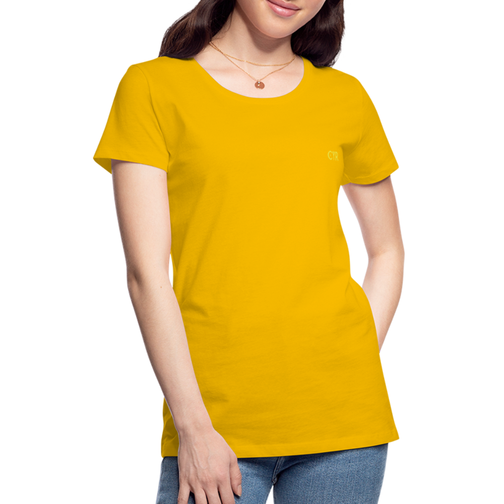 Women’s Premium T-Shirt - jaune soleil