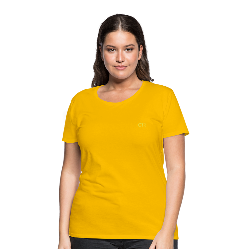 Women’s Premium T-Shirt - jaune soleil