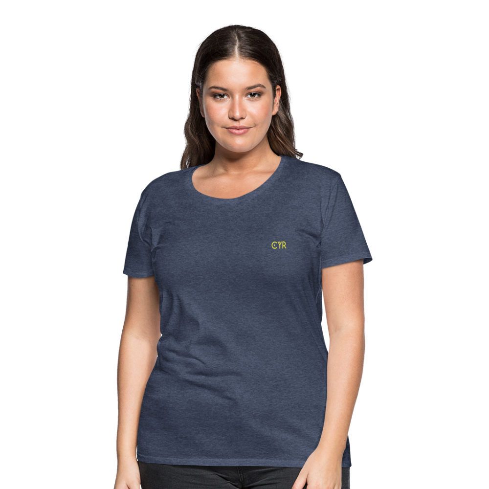 Women’s Premium T-Shirt - bleu chiné