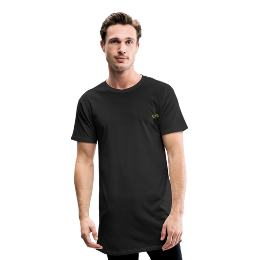 Men’s Long Body Urban Tee - noir