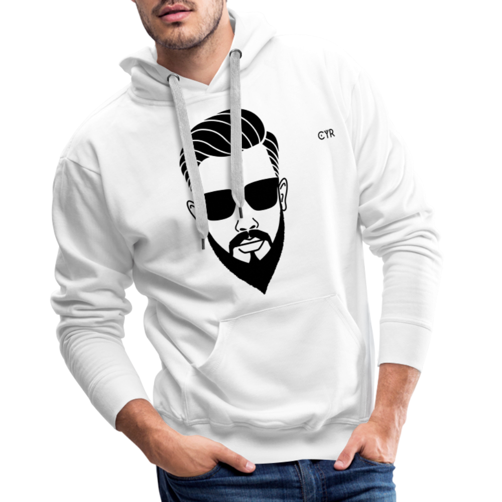 Men’s Premium Hoodie - blanc