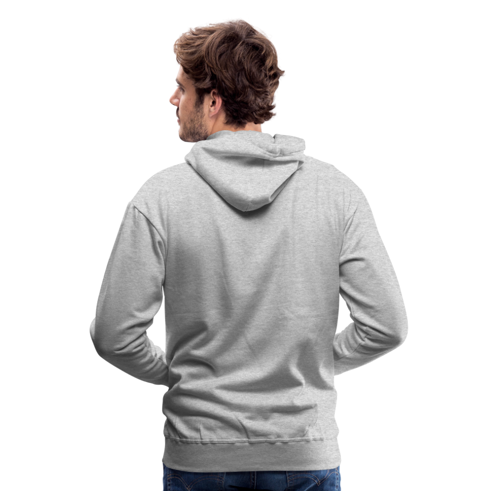 Men’s Premium Hoodie - gris chiné