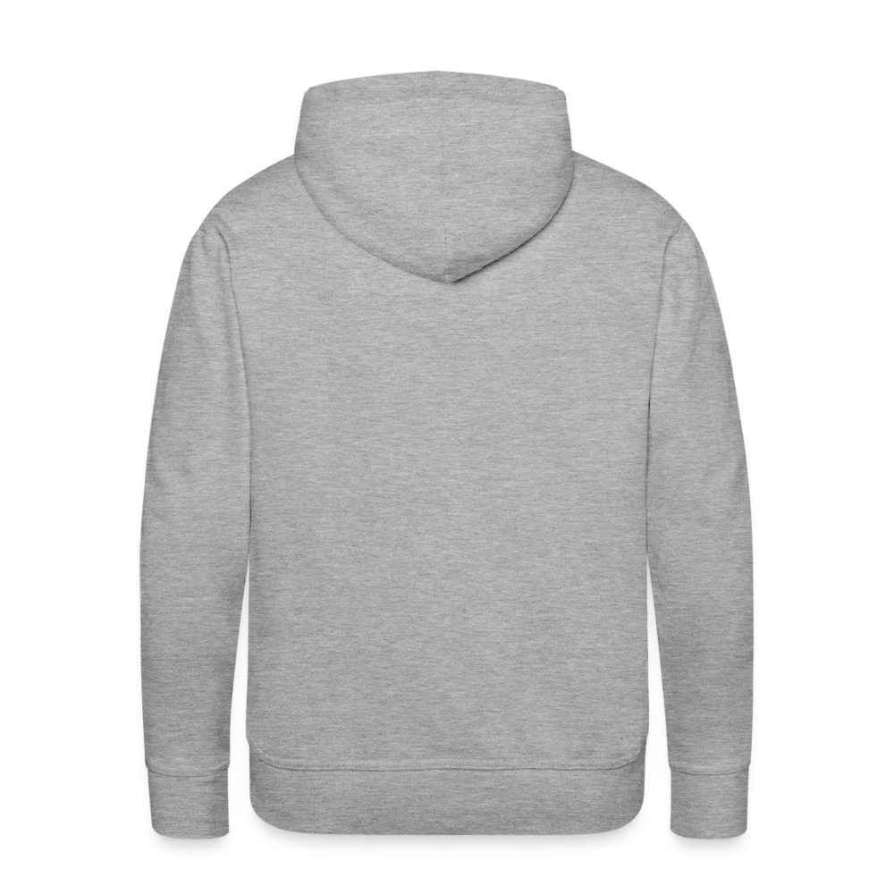 Men’s Premium Hoodie - gris chiné