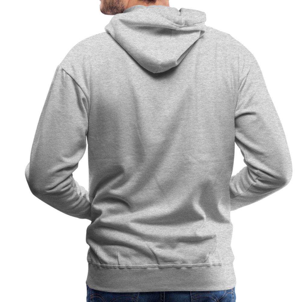 Men’s Premium Hoodie - gris chiné